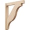 Ekena Millwork 5 1/2-in W x 32-in D x 38-in H Funston Block Rough Cedar Woodgrain TimberThane Outlooker, Primed Tan OUTUR055X32X38FST44RCPR - alternate 1